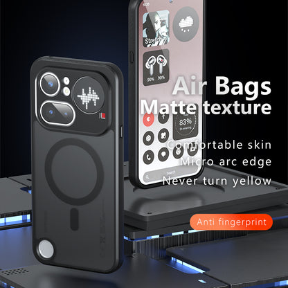 MagSafe Case for Nothing Phone (4b), Techsuit, PureFrost, Satin Black