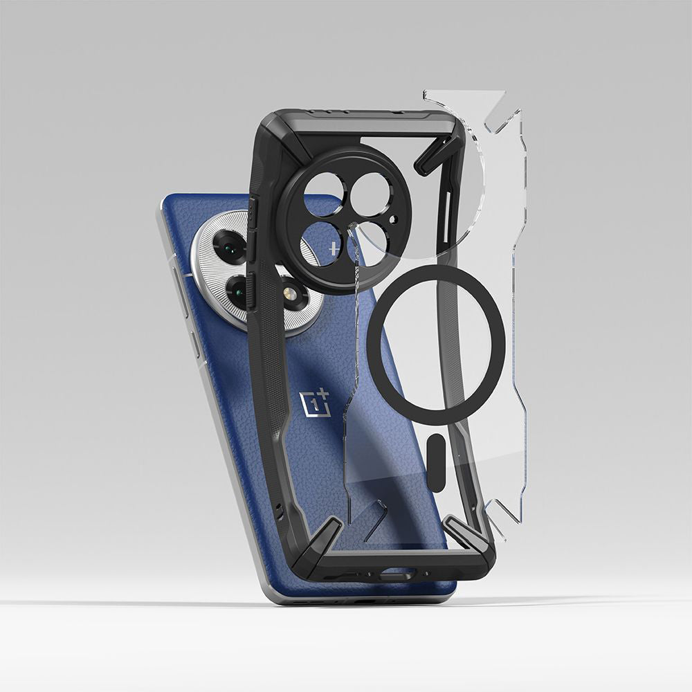 MagSafe tok OnePlus 13-hoz, Ringke, Fusion X, Fekete