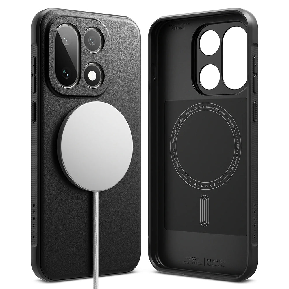 MagSafe tok OnePlus 15-höz, Ringke, Onyx, Fekete