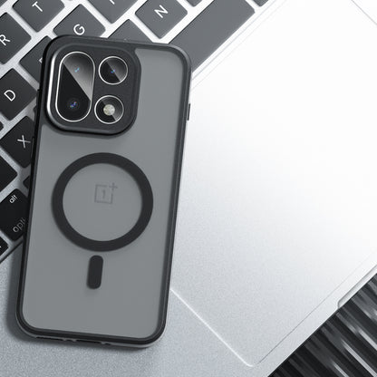 MagSafe tok OnePlus 15-höz, Techsuit, PureFrost, Szatén Fekete