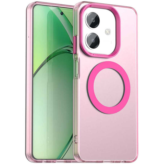 MagSafe tok Oppo A3 4G / A3 5G-hez, Techsuit, CandyCase, Rózsaszín