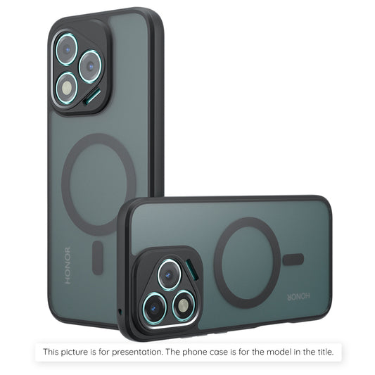 MagSafe tok Oppo A5 4G-hez, Techsuit, PureFrost, Fekete Szatén