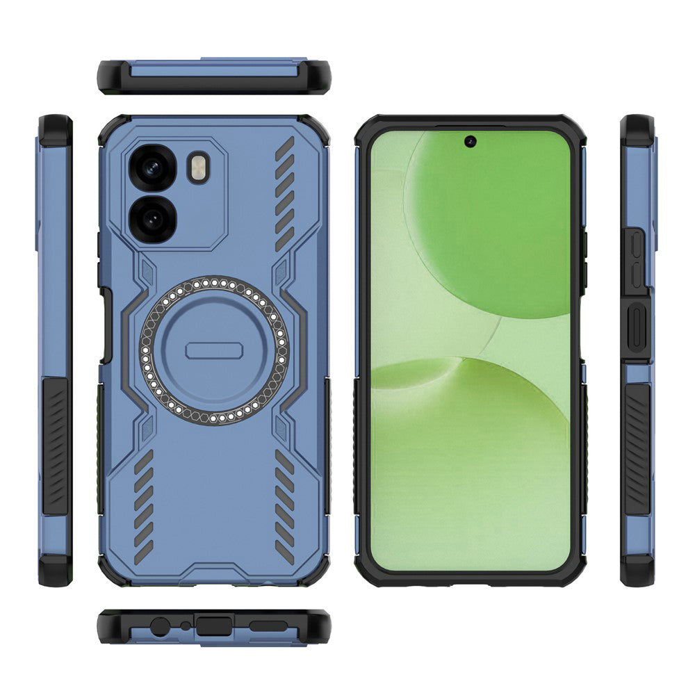 MagSafe tok Oppo A6 4G-hez, Techsuit, ArmorMag, Kék
