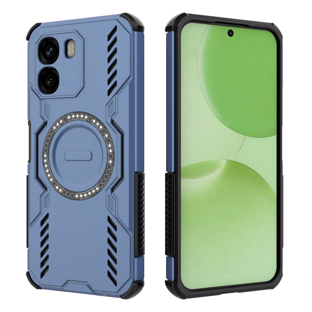 MagSafe tok Oppo A6 4G-hez, Techsuit, ArmorMag, Kék