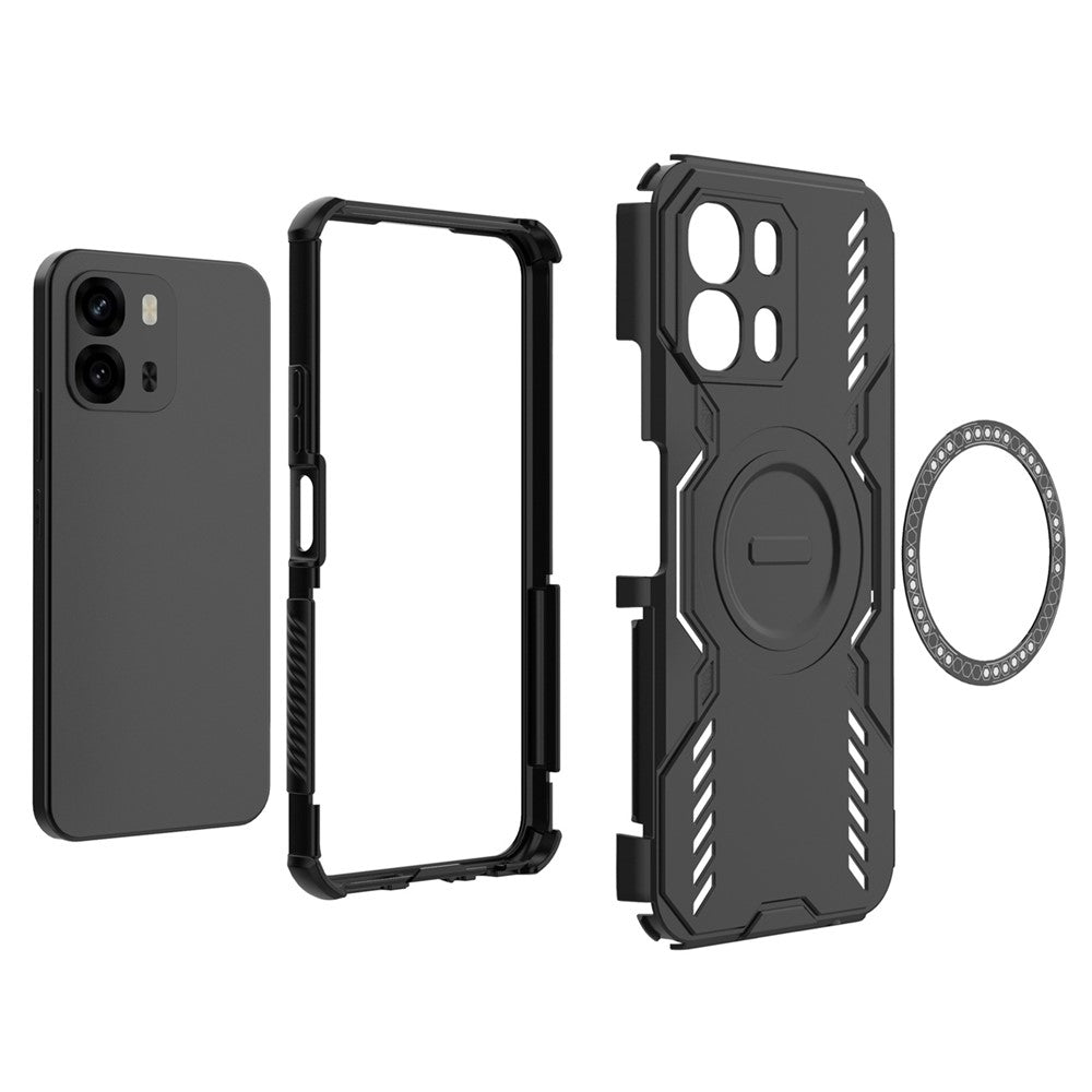MagSafe tok Oppo A6 4G-hez, Techsuit, ArmorMag, Kék