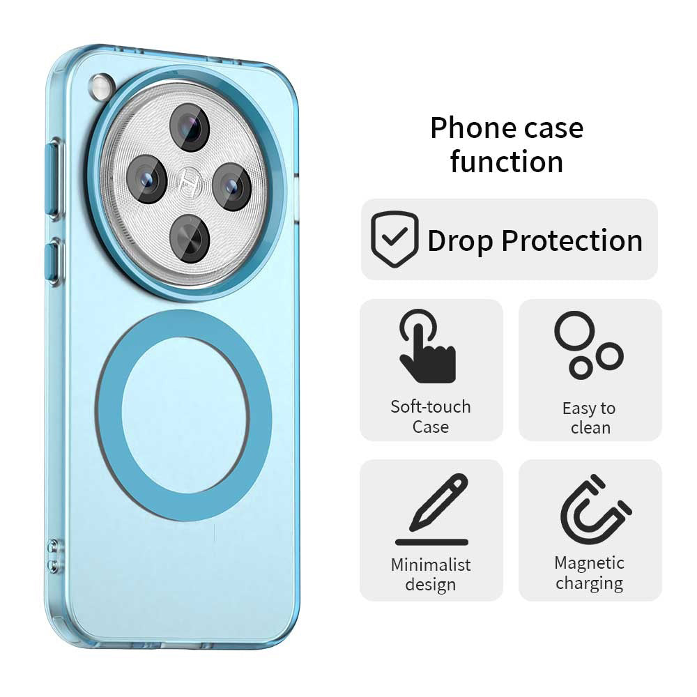 MagSafe tok Oppo Find X8 Pro-hoz, Techsuit, CandyCase, Kék