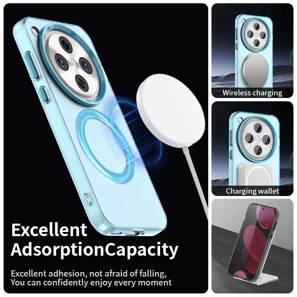 MagSafe tok Oppo Find X8 Pro-hoz, Techsuit, CandyCase, Kék
