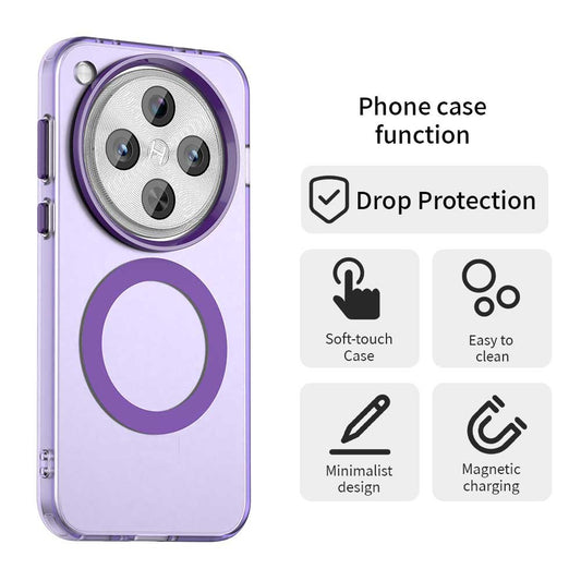 MagSafe tok az Oppo Find X8 Pro-hoz, Techsuit, CandyCase, Lila