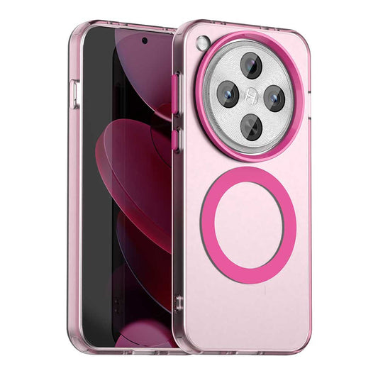 MagSafe tok Oppo Find X8 Pro-hoz, Techsuit, CandyCase, Rózsaszín