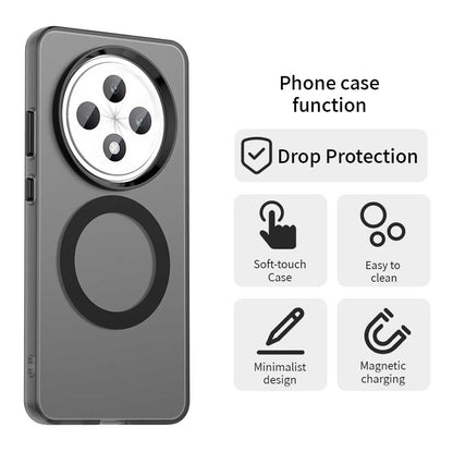 MagSafe tok Oppo Reno12 FS 5G / Reno12 FS 4G / Reno12 F 4G készülékhez, Techsuit, CandyCase, Fekete