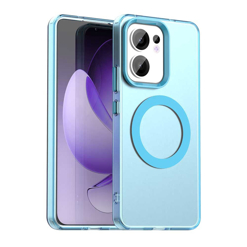 MagSafe tok Oppo Reno13 FS 5G / Reno13 F 4G / Reno13 F, Techsuit, CandyCase, Kék
