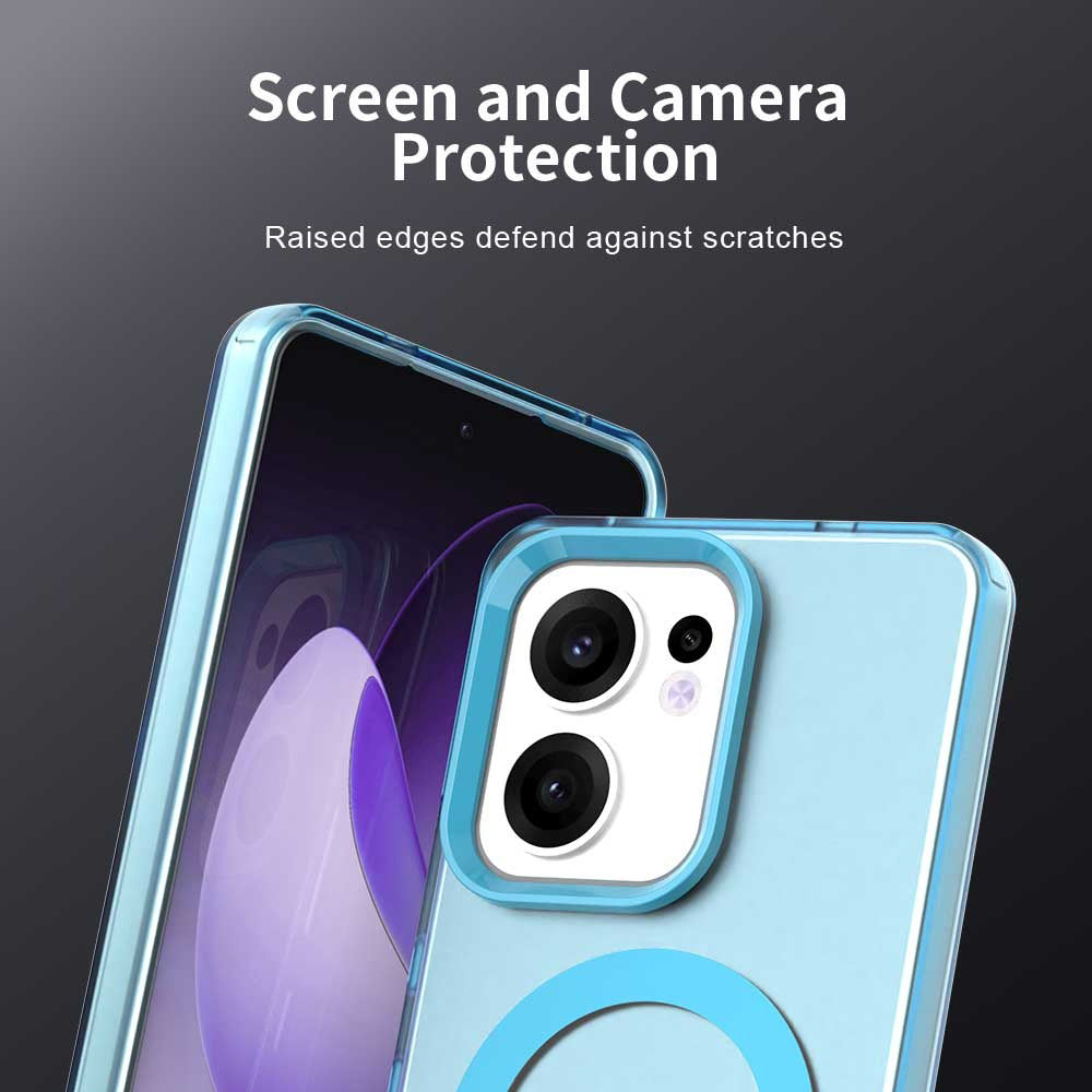 MagSafe tok Oppo Reno13 FS 5G / Reno13 F 4G / Reno13 F, Techsuit, CandyCase, Kék