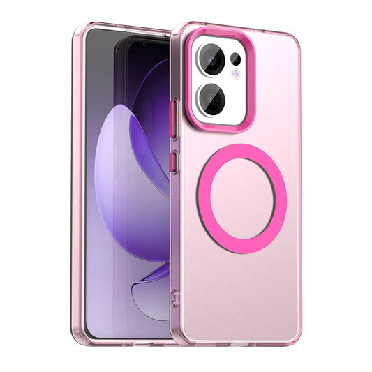 MagSafe tok Oppo Reno13 FS 5G / Reno13 F 4G / Reno13 F, Techsuit, CandyCase, Rózsaszín