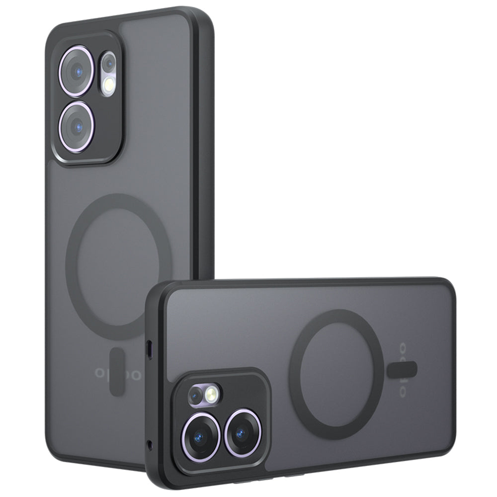 MagSafe tok Oppo Reno13 FS 5G / Reno13 F 4G / Reno13 F készülékhez, Techsuit, PureFrost, Fekete