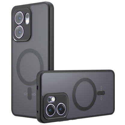 MagSafe tok Oppo Reno13 FS 5G / Reno13 F 4G / Reno13 F készülékhez, Techsuit, PureFrost, Fekete