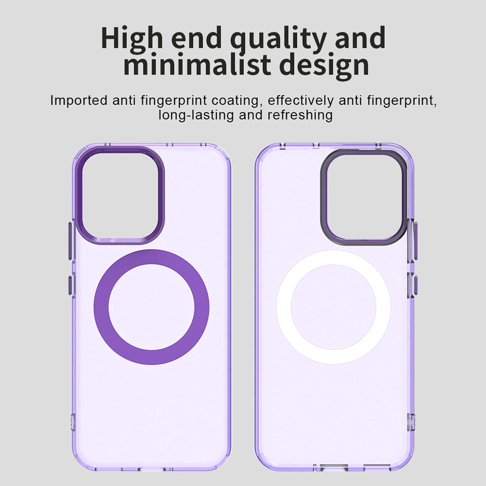 MagSafe tok Oppo Reno14-hez, Techsuit, CandyCase, Lila