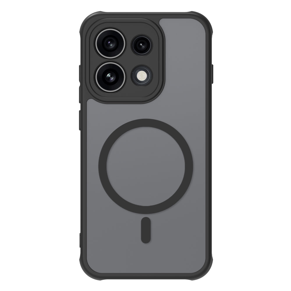 MagSafe tok Oppo Reno16 F / Reno16 FS-hez, Techsuit, HaloFrost II, Fekete