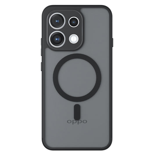 MagSafe tok Oppo Reno16 F / Reno16 FS-hez, Techsuit, PureFrost, Fekete Szatén