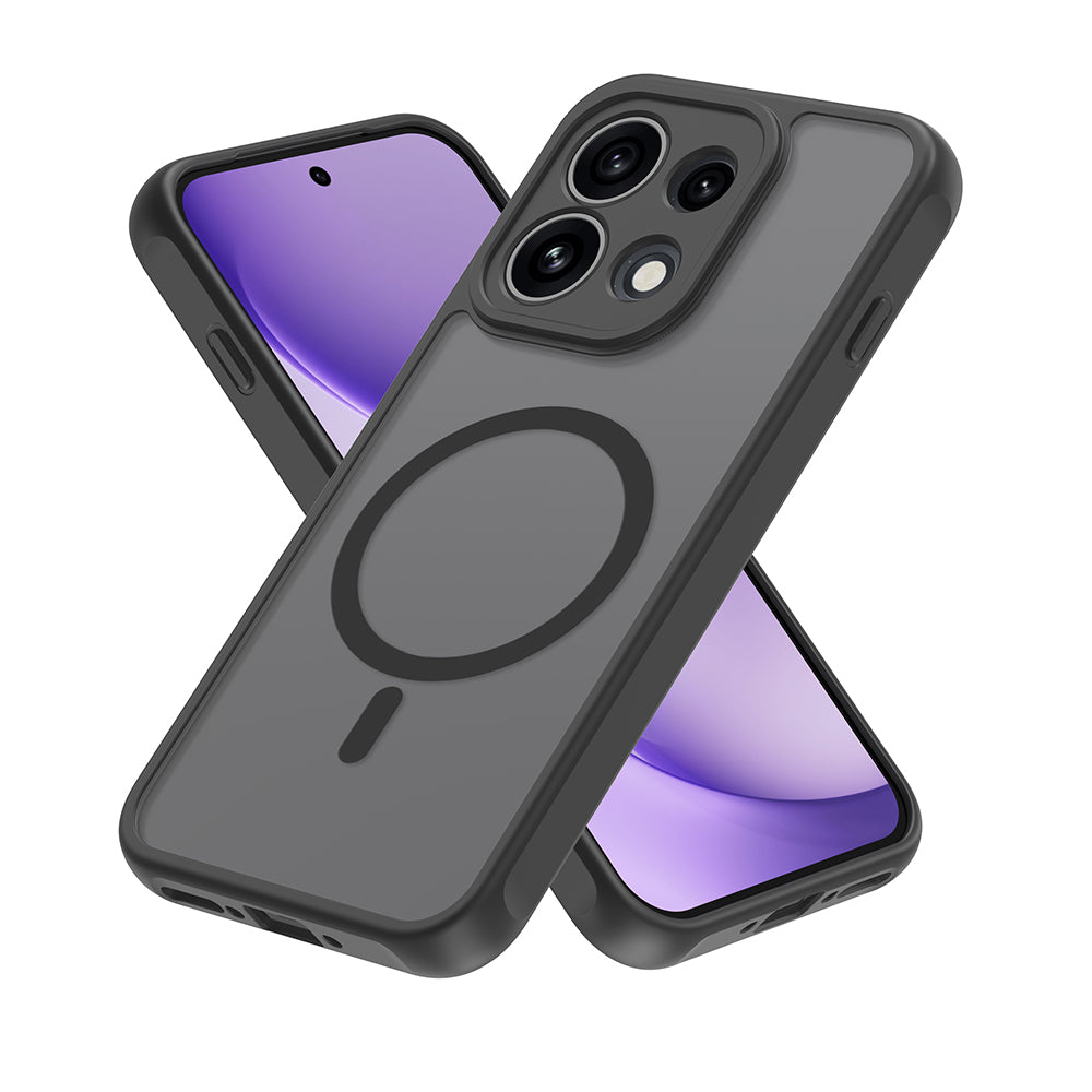 MagSafe tok Oppo Reno16 Pro-hoz, Techsuit, HaloFrost II, Fekete
