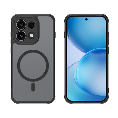 MagSafe tok Oppo Reno16 Pro-hoz, Techsuit, HaloFrost II, Fekete