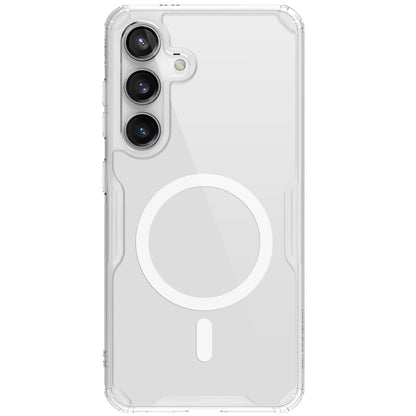 MagSafe Case for Samsung Galaxy S24 S921, Nillkin, Nature Pro, Transparent 