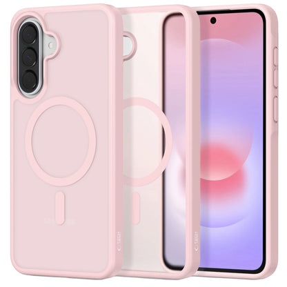 MagSafe tok Samsung Galaxy A37 5G / A56 A566 / A36 A366 készülékhez, Tech-Protect, Magmat, Matt rózsaszín