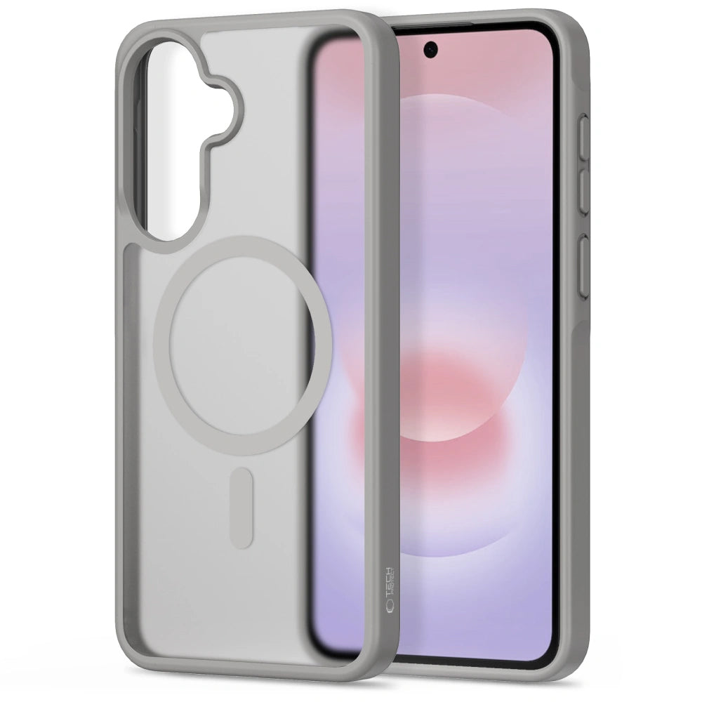 MagSafe tok Samsung Galaxy A57 5G-hez, Tech-Protect, Magmat, Szürke Matt