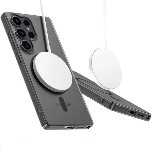 MagSafe tok Samsung Galaxy S25 Edge S937-hez, Tech-Protect, MagSlim, Fekete