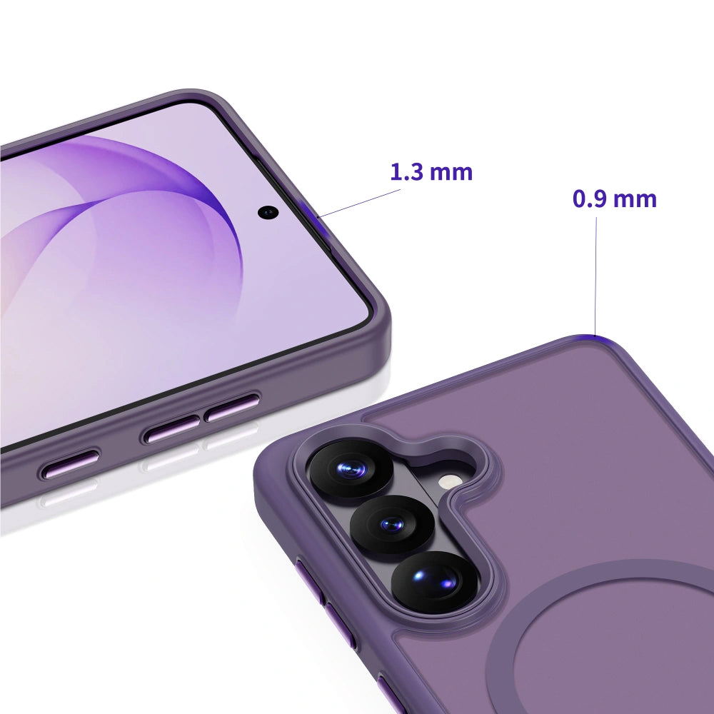 MagSafe tok Samsung Galaxy S26 S942-hez, Tech-Protect, Magmat, Matt lila