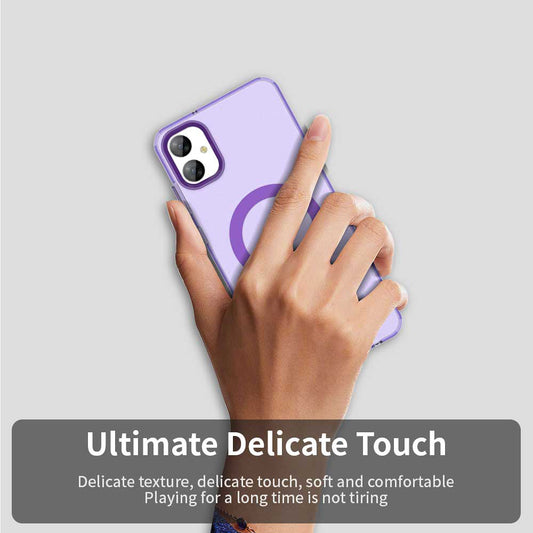 MagSafe tok Samsung Galaxy A05 A055-hez, Techsuit, CandyCase, Lila