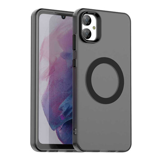 MagSafe tok Samsung Galaxy A05 A055-hez, Techsuit, CandyCase, Fekete