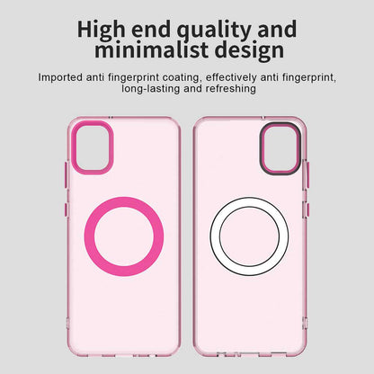 MagSafe tok Samsung Galaxy A05 A055-hez, Techsuit, CandyCase, Rózsaszín