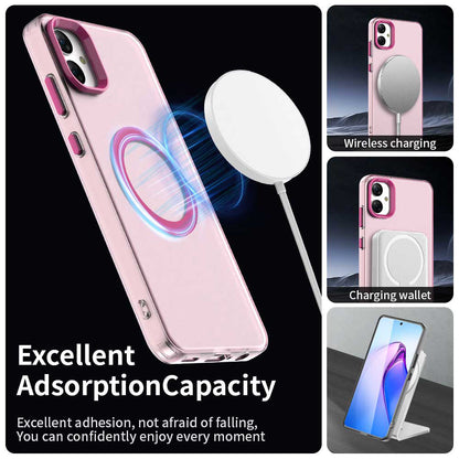 MagSafe tok Samsung Galaxy A05 A055-hez, Techsuit, CandyCase, Rózsaszín