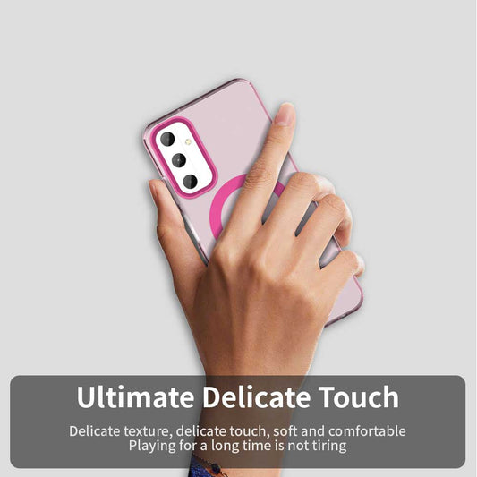 MagSafe tok Samsung Galaxy A05s A057-hez, Techsuit, CandyCase, Rózsaszín