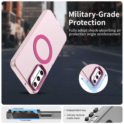 MagSafe tok Samsung Galaxy A05s A057-hez, Techsuit, CandyCase, Rózsaszín