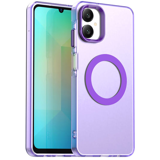 MagSafe tok Samsung Galaxy A06 A065-hez, Techsuit, CandyCase, Lila