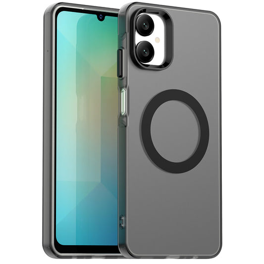 MagSafe tok Samsung Galaxy A06 A065-hez, Techsuit, CandyCase, Fekete
