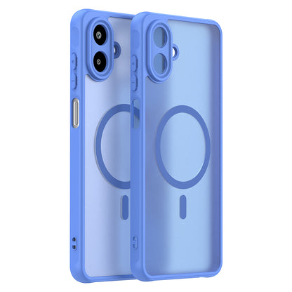 MagSafe tok Samsung Galaxy A07 4G A075-höz, Techsuit, HaloFrost II, Kék