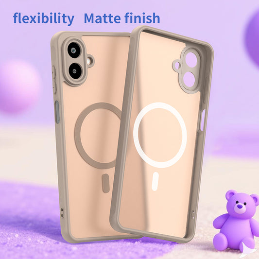 MagSafe tok Samsung Galaxy A07 4G A075-höz, Techsuit, HaloFrost II, Arany