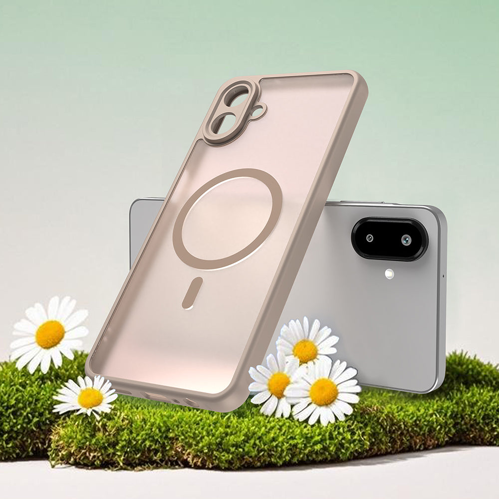 MagSafe tok Samsung Galaxy A07 4G A075-höz, Techsuit, HaloFrost II, Arany