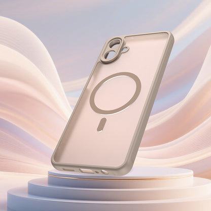 MagSafe tok Samsung Galaxy A07 4G A075-höz, Techsuit, HaloFrost II, Arany