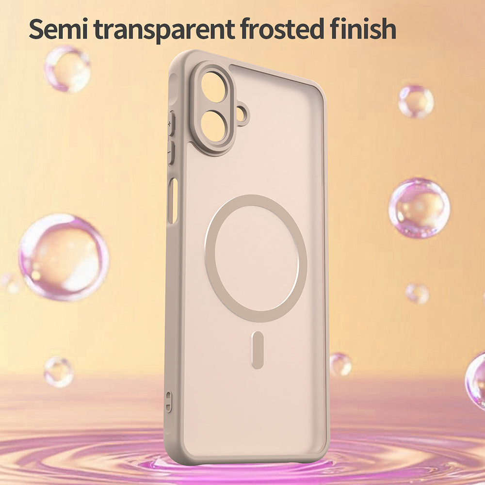 MagSafe tok Samsung Galaxy A07 4G A075-höz, Techsuit, HaloFrost II, Arany