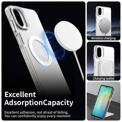 MagSafe tok Samsung Galaxy A07 4G A075-hez, Techsuit, CandyCase, Fehér