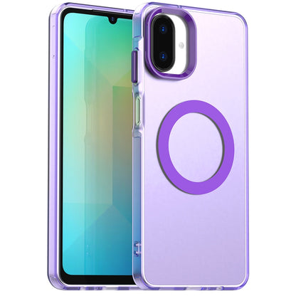 MagSafe tok Samsung Galaxy A07 4G A075-hez, Techsuit, CandyCase, Lila