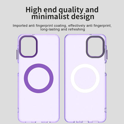 MagSafe tok Samsung Galaxy A07 4G A075-hez, Techsuit, CandyCase, Lila