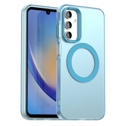MagSafe tok Samsung Galaxy A15 5G A156 / A15 A155, Techsuit, CandyCase, Kék
