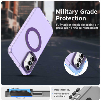 MagSafe tok Samsung Galaxy A15 5G A156 / A15 A155, Techsuit, CandyCase, Lila