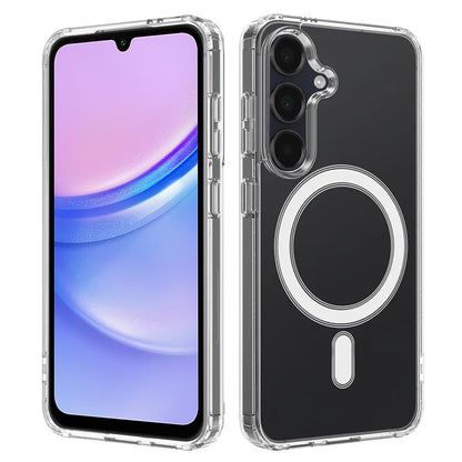 MagSafe tok Samsung Galaxy A15 A155-hez, Techsuit, Pro, Átlátszó