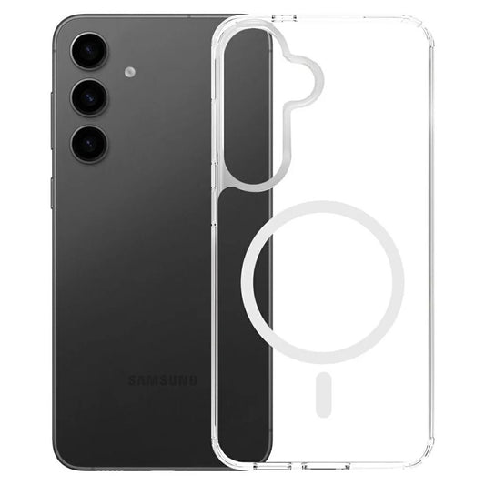 MagSafe tok Samsung Galaxy A16 5G A166 / A16 4G A165 készülékhez, 3MK, Armor MagCase, Átlátszó