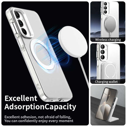 MagSafe Case for Samsung Galaxy A16 5G A166 / A16 4G A165, Techsuit, CandyCase, White